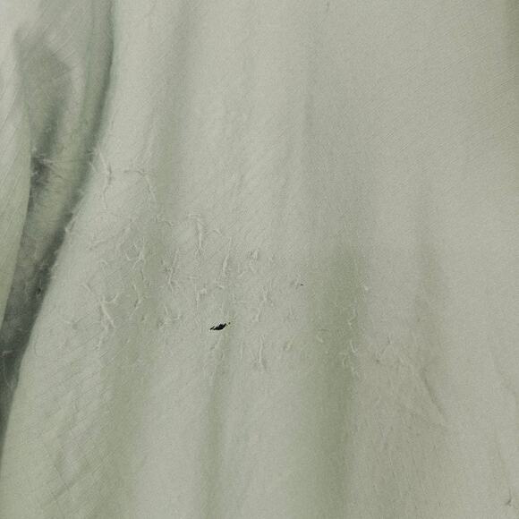 The North Face Pistachio Green Soft Shell Rain Parka HyVent Jacket Mens L 3799 - Picture 10 of 11